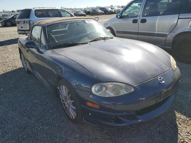 JM1NB353320223253 - 2002 MAZDA MX-5 MIATA BASE BLUE photo 4