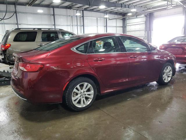 1C3CCCAB0FN748558 - 2015 CHRYSLER 200 LIMITED BURGUNDY photo 3