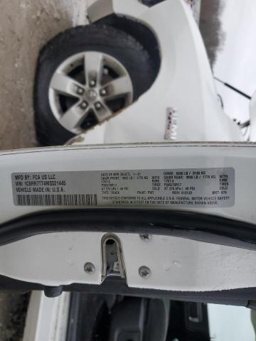 1C6RR7TT4MS521445 - 2021 RAM 1500 CLASS SLT თეთრი ფოტო 12