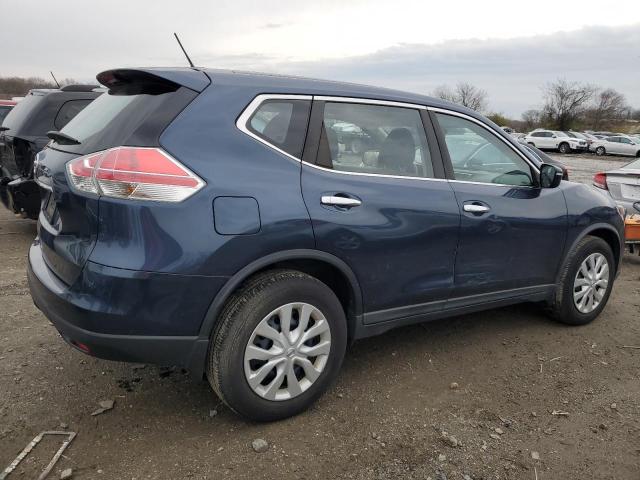 KNMAT2MT5FP577795 - 2015 NISSAN ROGUE S BLUE photo 3