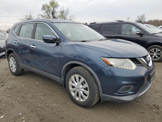 KNMAT2MT5FP577795 - 2015 NISSAN ROGUE S BLUE photo 4