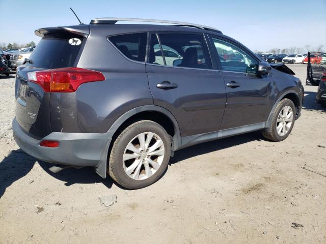 2T3DFREV0DW114865 - 2013 TOYOTA RAV4 LIMITED GRAY photo 3