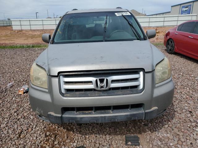 5FNYF28498B006588 - 2008 HONDA PILOT EX SILVER photo 5