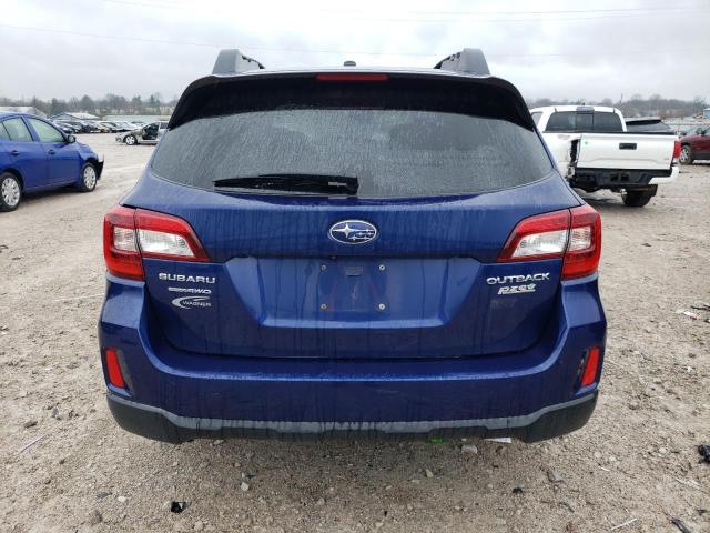 4S4BSAJC8F3335768 - 2015 SUBARU OUTBACK 2.5I LIMITED BLUE photo 6