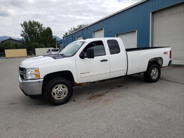 1GC2KXCGXBZ283526 - 2011 CHEVROLET SILVERADO K2500 HEAVY DUTY LT WHITE photo 1