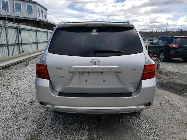 JTEES42A382104006 - 2008 TOYOTA HIGHLANDER LIMITED SILVER photo 6