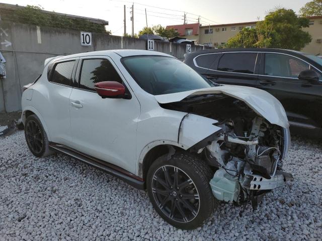 JN8AF5MV5FT561747 - 2015 NISSAN JUKE S WHITE photo 4