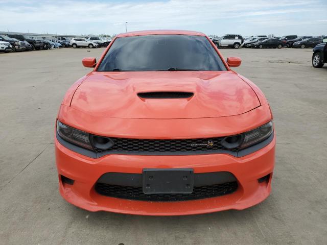 2C3CDXGJ8KH558478 - 2019 DODGE CHARGER SCAT PACK ORANGE photo 5