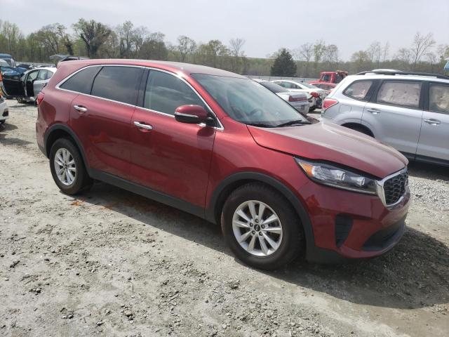 5XYPG4A39KG471555 - 2018 KIA SORENTO L RED photo 4