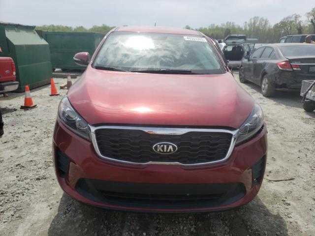 5XYPG4A39KG471555 - 2018 KIA SORENTO L RED photo 5