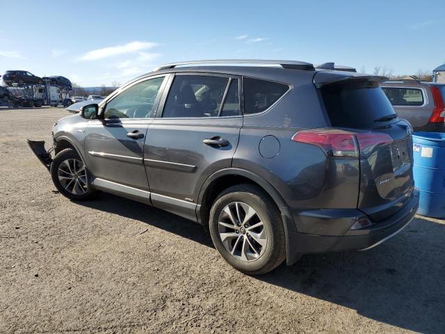 JTMRJREV4HD061448 - 2017 TOYOTA RAV4 HV LE GRAY photo 2