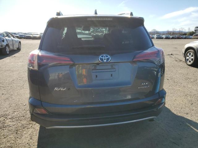 JTMRJREV4HD061448 - 2017 TOYOTA RAV4 HV LE GRAY photo 6