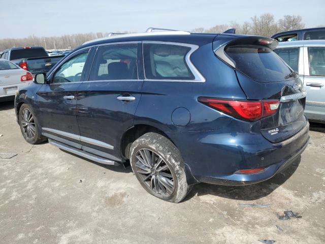 5N1DL0MM1JC501142 - 2018 INFINITI QX60 BLUE photo 2