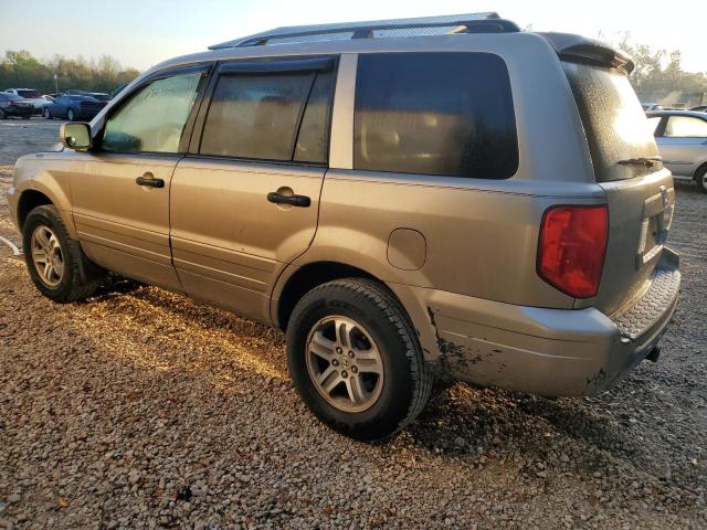 5FNYF18575B039796 - 2005 HONDA PILOT EXL TAN photo 2