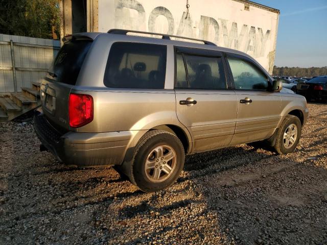 5FNYF18575B039796 - 2005 HONDA PILOT EXL TAN photo 3