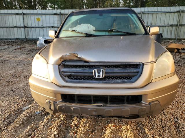 5FNYF18575B039796 - 2005 HONDA PILOT EXL TAN photo 5