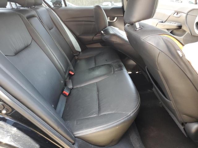 19XFB2F94DE209437 - 2013 HONDA CIVIC EXL შავი ფოტო 10