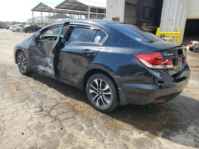 19XFB2F94DE209437 - 2013 HONDA CIVIC EXL შავი ფოტო 2
