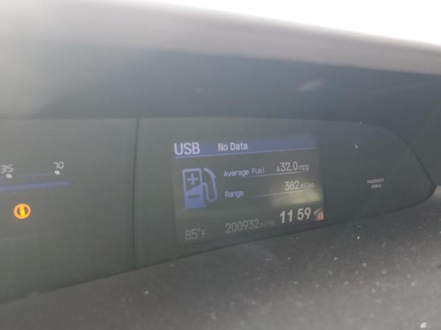 19XFB2F94DE209437 - 2013 HONDA CIVIC EXL შავი ფოტო 9