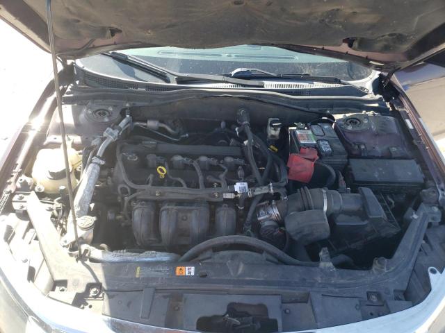 3FAHP0HA3BR159180 - 2011 FORD FUSION SE BURGUNDY photo 11