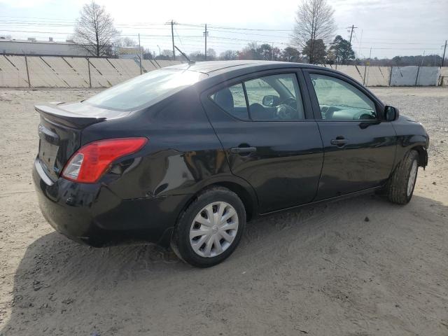 3N1CN7AP6EL831700 - 2014 NISSAN VERSA S BLACK photo 3