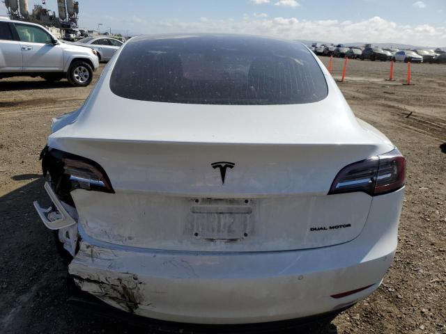 5YJ3E1EB2JF112770 - 2018 TESLA MODEL 3 WHITE photo 6