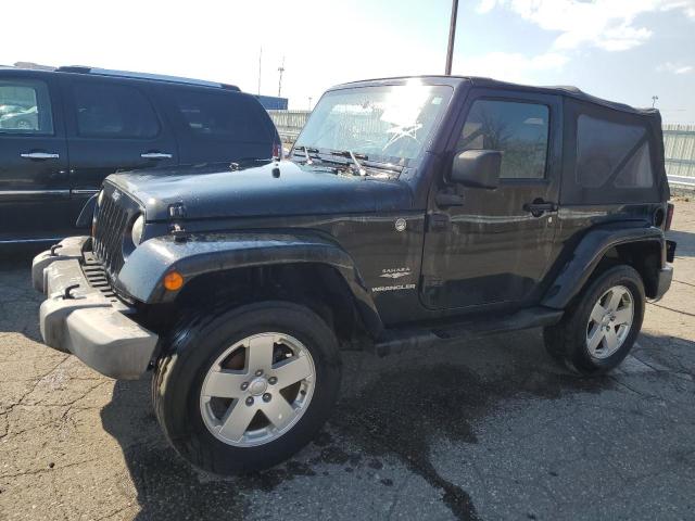 1J4FA54167L204585 - 2007 JEEP WRANGLER SAHARA BLACK photo 1