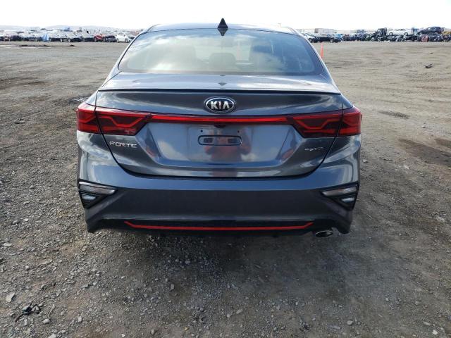 3KPF34AD0ME377368 - 2021 KIA FORTE GT LINE GRAY photo 6