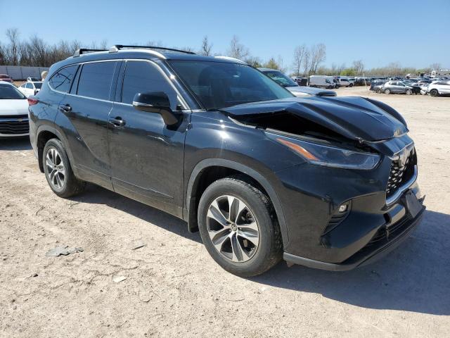 5TDGZRAH1MS058960 - 2021 TOYOTA HIGHLANDER XLE Qara foto 4