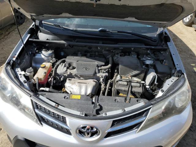 JTMBFREV7EJ002149 - 2014 TOYOTA RAV4 LE SILVER photo 11