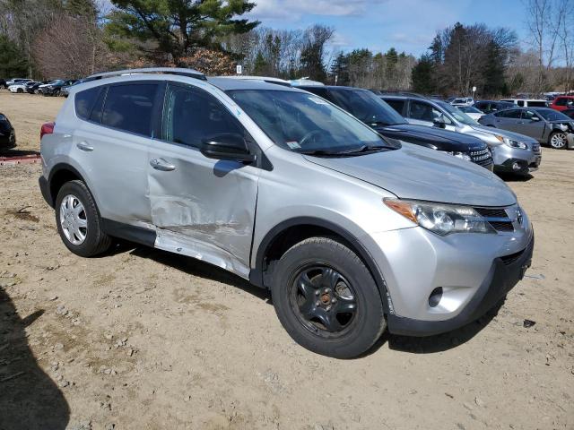 JTMBFREV7EJ002149 - 2014 TOYOTA RAV4 LE SILVER photo 4