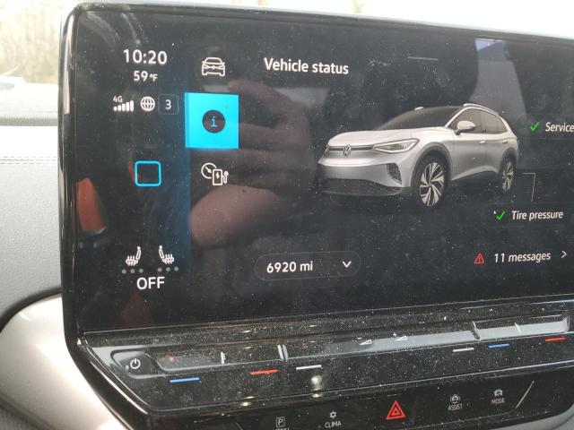 1V2VMPE80PC028339 - 2023 VOLKSWAGEN ID.4 PRO S ნაცრისფერი ფოტო 9