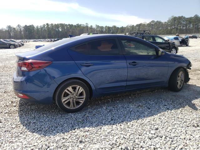 5NPD84LF7KH417428 - 2019 HYUNDAI ELANTRA SEL BLUE photo 3