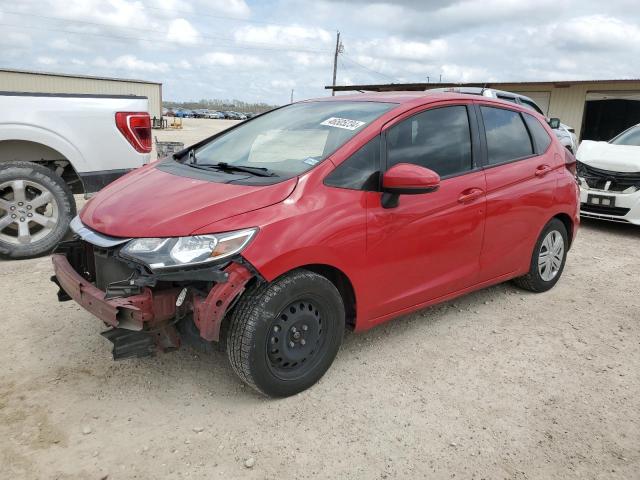 3HGGK5H48KM728809 - 2019 HONDA FIT LX RED photo 1