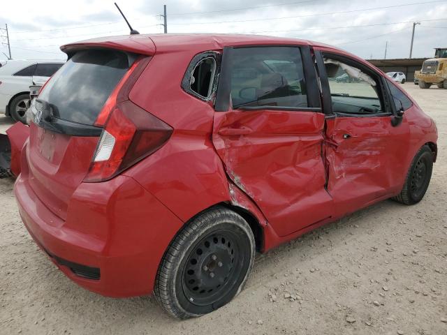 3HGGK5H48KM728809 - 2019 HONDA FIT LX RED photo 3