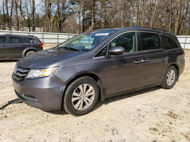 5FNRL5H69FB095804 - 2015 HONDA ODYSSEY EXL GRAY photo 1