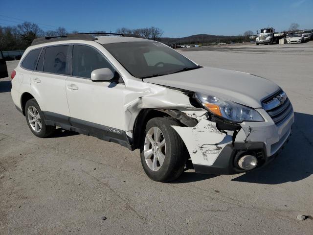 4S4BRBJC1D3256389 - 2013 SUBARU OUTBACK 2.5I LIMITED WHITE photo 4