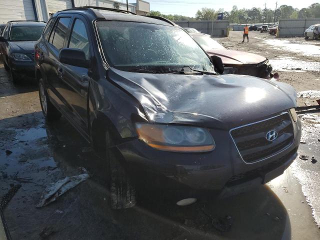 5NMSH13E99H251112 - 2009 HYUNDAI SANTA FE SE BLUE photo 4