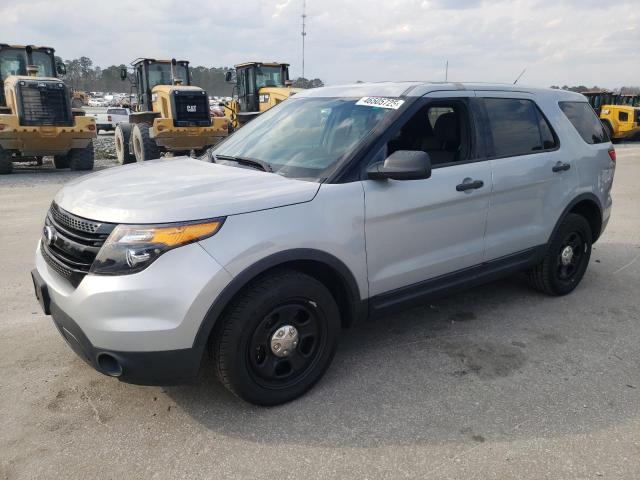 1FM5K8ARXFGA35586 - 2015 FORD EXPLORER POLICE INTERCEPTOR 银色 照片 1
