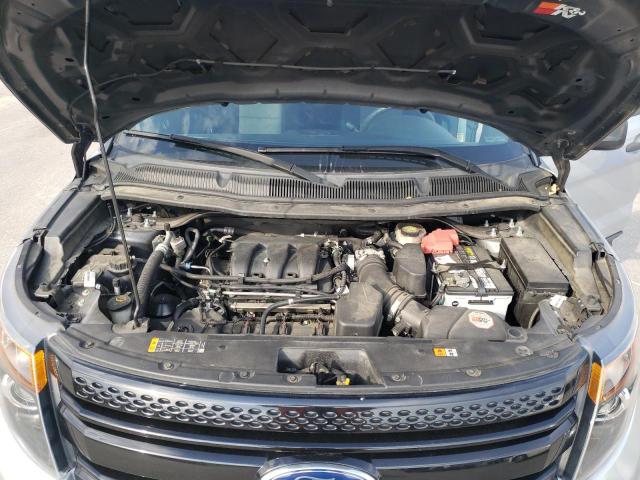 1FM5K8ARXFGA35586 - 2015 FORD EXPLORER POLICE INTERCEPTOR 银色 照片 12