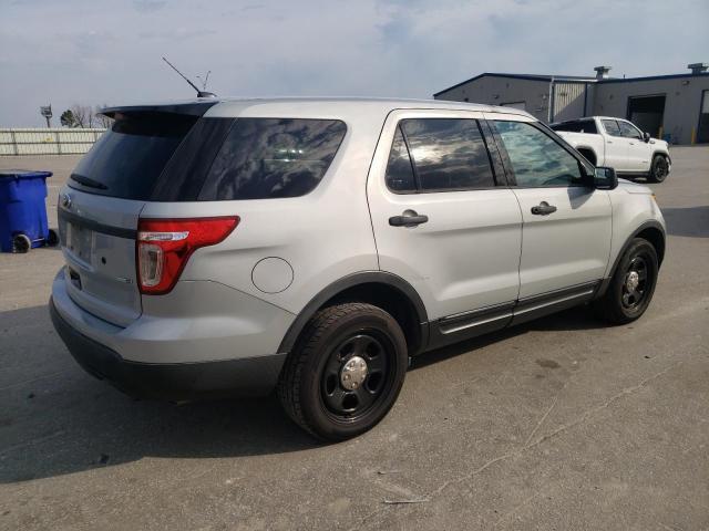 1FM5K8ARXFGA35586 - 2015 FORD EXPLORER POLICE INTERCEPTOR 银色 照片 3