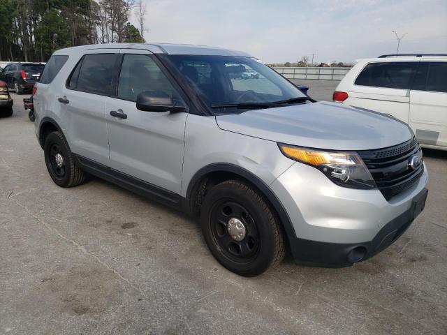 1FM5K8ARXFGA35586 - 2015 FORD EXPLORER POLICE INTERCEPTOR 银色 照片 4