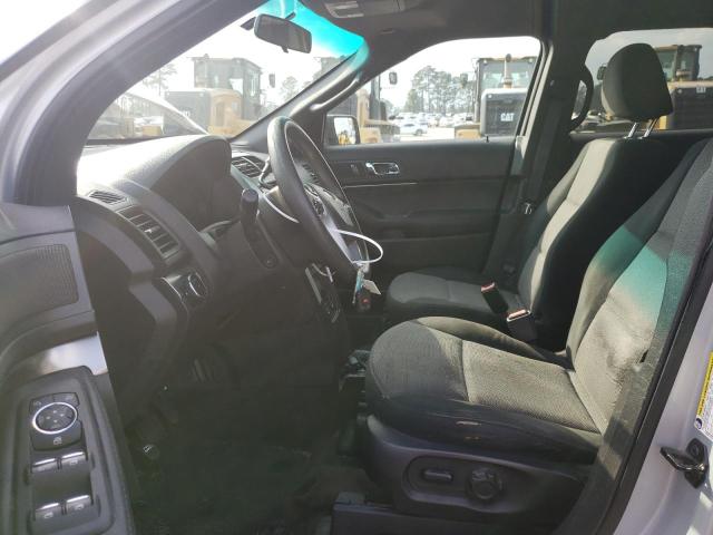 1FM5K8ARXFGA35586 - 2015 FORD EXPLORER POLICE INTERCEPTOR 银色 照片 7