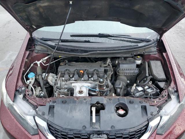 19XFB2F95DE058298 - 2013 HONDA CIVIC EXL 栗色 照片 11