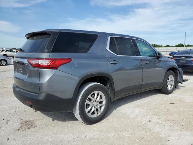 1GNERFKW3MJ226444 - 2021 CHEVROLET TRAVERSE LS GRAY photo 3