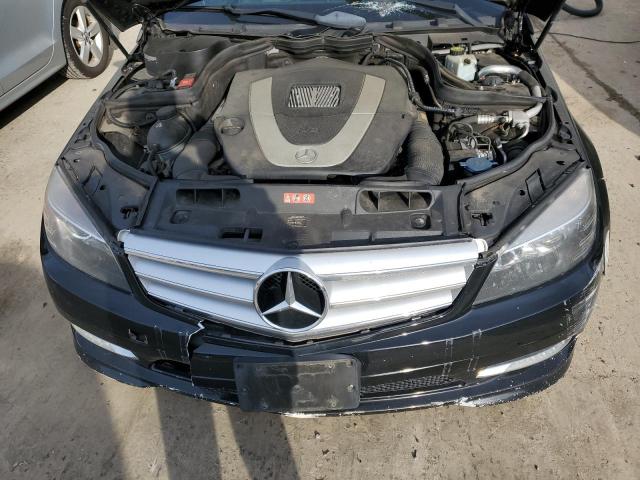 WDDGF8BB3BR142129 - 2011 MERCEDES-BENZ C 300 4MATIC BLACK photo 11