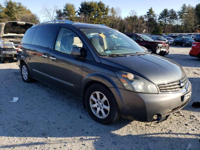 5N1BV28U27N130870 - 2012 NISSAN QUEST S GRAY photo 4