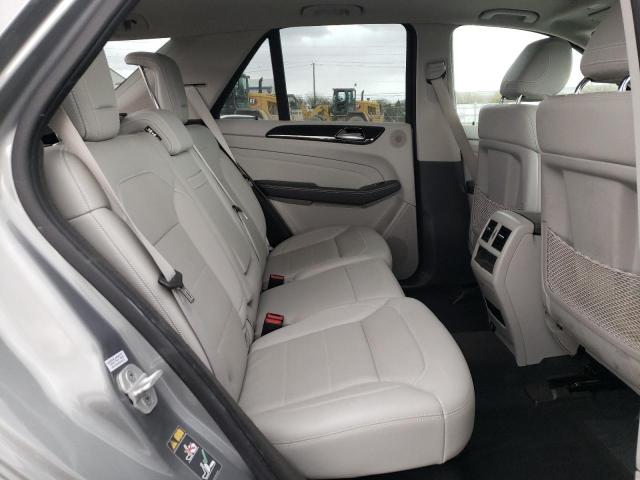 4JGDA5HB6FA568544 - 2015 MERCEDES-BENZ ML 350 4MATIC SILVER photo 10