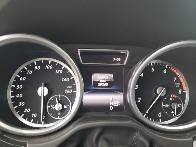 4JGDA5HB6FA568544 - 2015 MERCEDES-BENZ ML 350 4MATIC SILVER photo 9