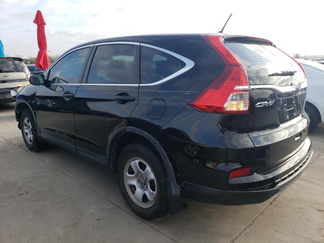 3CZRM3H30GG705358 - 2016 HONDA CR-V LX BLACK photo 2